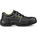 Mega Safety Shoe Steel Toe Cap- Black