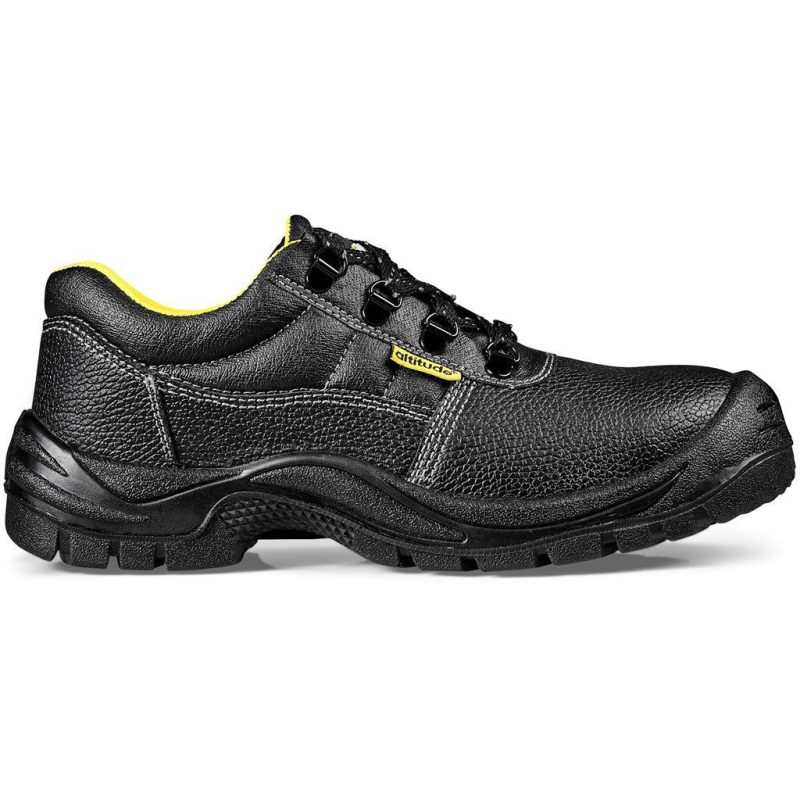 Mega Safety Shoe Steel Toe Cap- Black