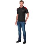 Mens Apex Golf Shirt- Black