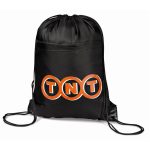 Northstar 210D Drawstring Bag- Black