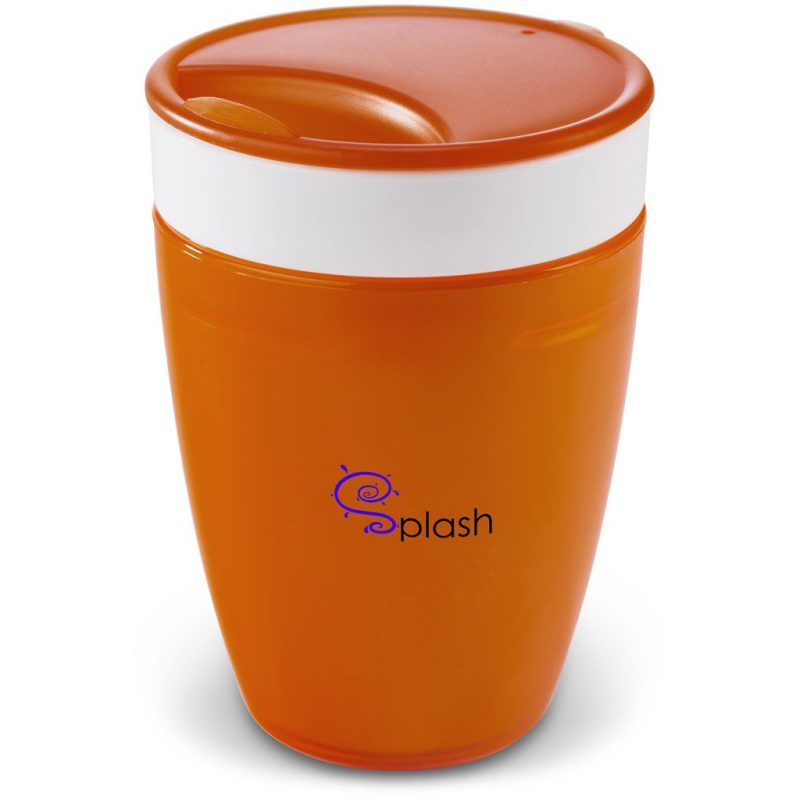 Altitude Manhattan Plastic Double-Wall Tumbler - 300ml- Blue