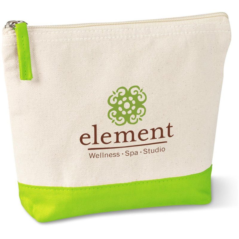 Kooshty Q Cotton Cosmetic Bag- Black