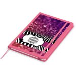 Omega A5 Hard Cover Notebook- Black