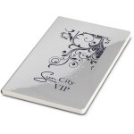 Reflections A5 Soft Cover Notebook - Silver- Silver