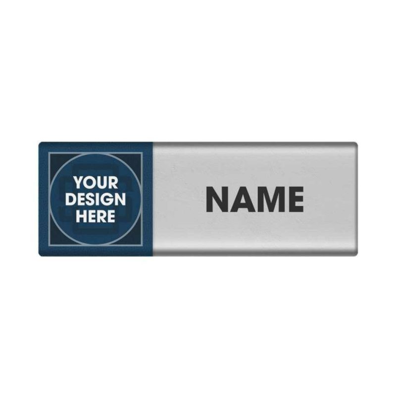 Clear Reusable Name Badges