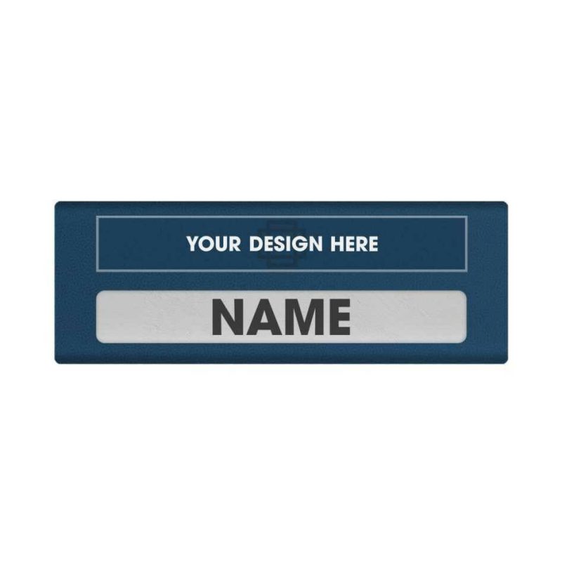 Clear Reusable Name Badges