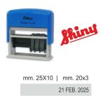 Text + 3mm Dater Stamp - Dater Stamps