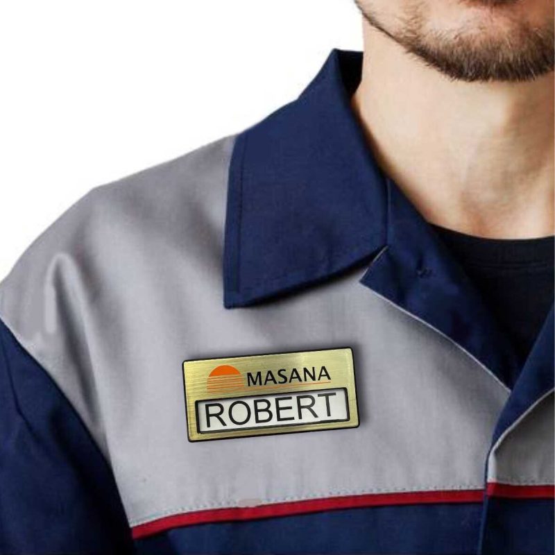 Exec Reusable Name Badges