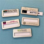 Metal Reusable Name Badges