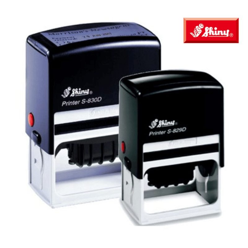 38x75mm Custom Double Dater Stamp