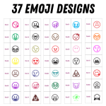 Design Styles Emoji Stock Stamps