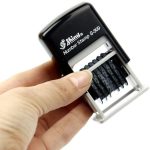 Shiny Numbering Stamp