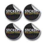Black License Disk Stickers