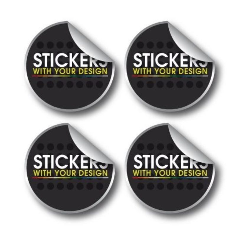 Black License Disk Stickers