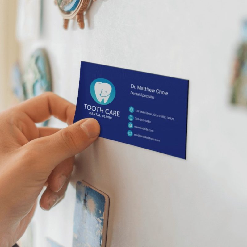Custom Printed Magnetic Business Cards