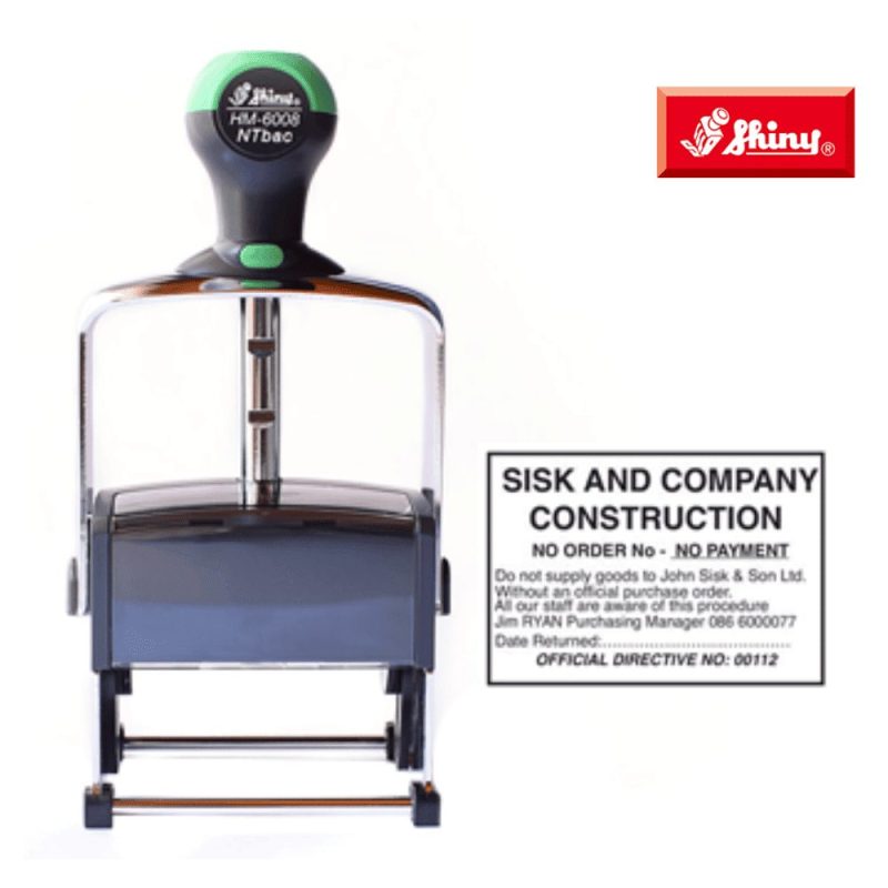 47x68mm Heavy Duty Stamp