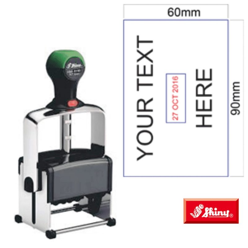Shiny HM-6114D Heavy Duty Dater Stamp