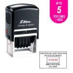 Shiny S835D Custom Dater Stamp 30 x 20mm