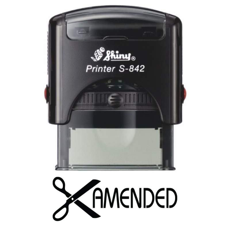 Shiny 38x14mm Stock Stamp - Amended Scissor Shiny 38x14mm Stock Stamp - Amended Scissor