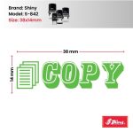 Shiny 38x14mm Stock Stamp - COPY Icon