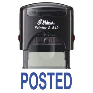 Shiny 38x14mm Stock Stamp - POSTED (2)