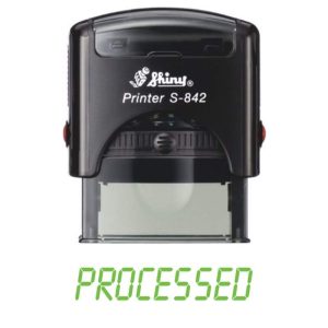 Shiny 38x14mm Stock Stamp - PROCESSED