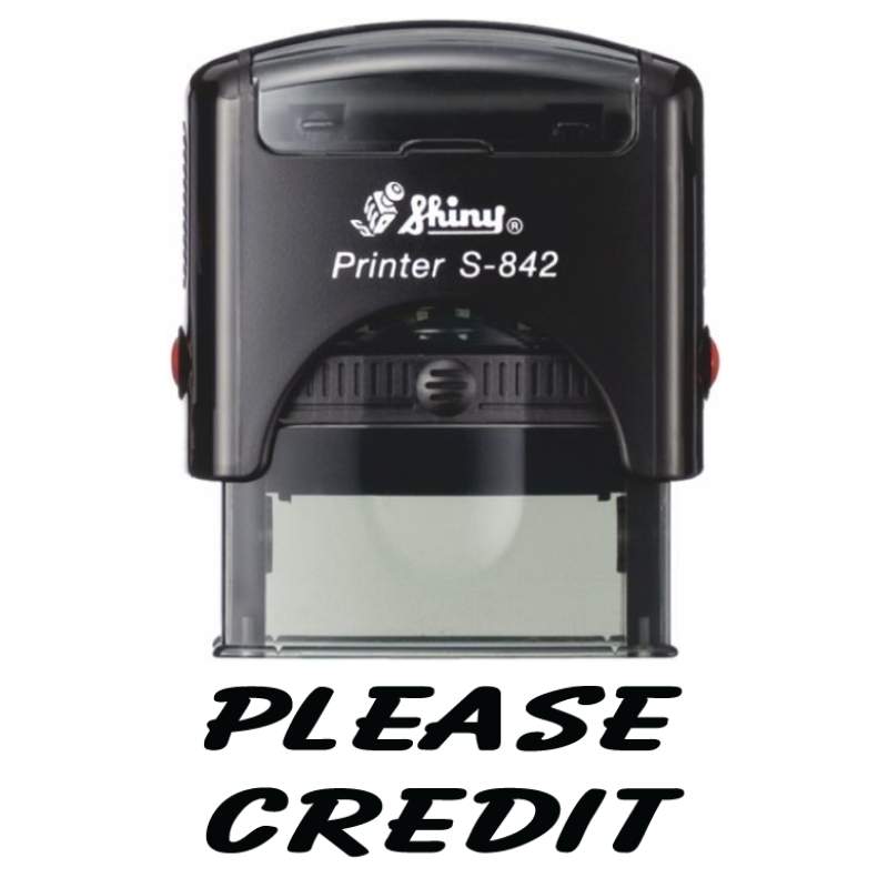 Shiny 38x14mm Stock Stamp - Please Credit Shiny 38x14mm Stock Stamp - Please Credit