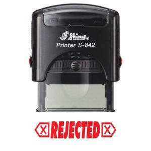 Shiny 38x14mm Stock Stamp - Rejected