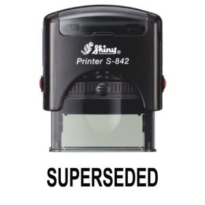 Shiny 38x14mm Stock Stamp - SUPERSEDED