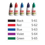 Shiny Stamp Endorsing Inks