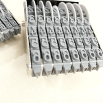 Shiny Numbering stamps