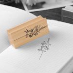 Shiny Oblong Wooden stamps