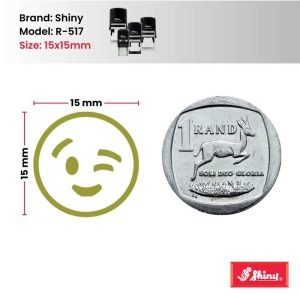 Shiny R-517 Stock Emoji Stamp EM13