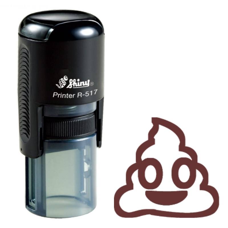 Shiny R-517 Stock Emoji Stamp EM17 Shiny R-517 Stock Emoji Stamp EM17