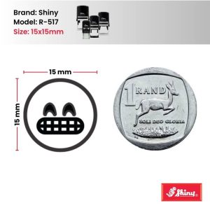 Shiny R-517 Stock Emoji Stamp EM18
