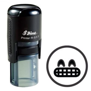 Shiny R-517 Stock Emoji Stamp EM18