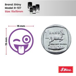 Shiny R-517 Stock Emoji Stamp EM21
