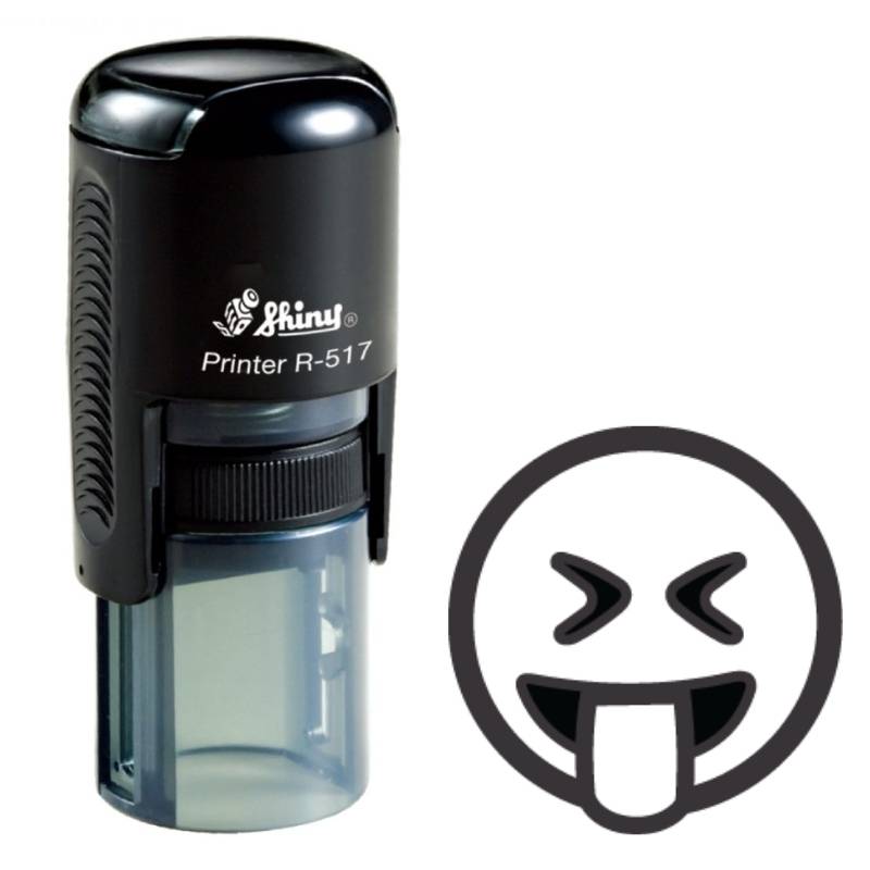 Shiny R-517 Stock Emoji Stamp EM27 Shiny R-517 Stock Emoji Stamp EM27