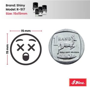 Shiny R-517 Stock Emoji Stamp EM34