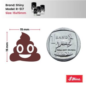 Shiny R-517 Stock Emoji Stamp EM35