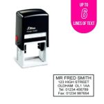 Shiny S-826 Custom Stamp 41x24mm