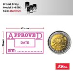 Shiny S-826 Stock Dater Stamp Approved By