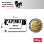 Shiny S-826 Stock Dater Stamp Captured By