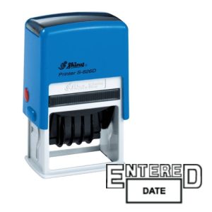 Shiny S-826 Stock Dater Stamp Entered