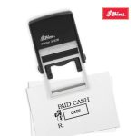 Shiny S-826 Stock Dater Stamp Paid Cash