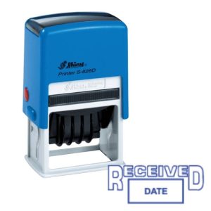 Shiny S-826 Stock Dater Stamp Received