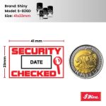 Shiny S-826 Stock Dater Stamp Security Checked