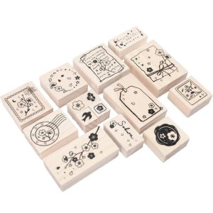 Shiny Wooden stamps