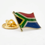 South African Flag Pin Badge