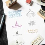 Wooden Hand Stamp examples